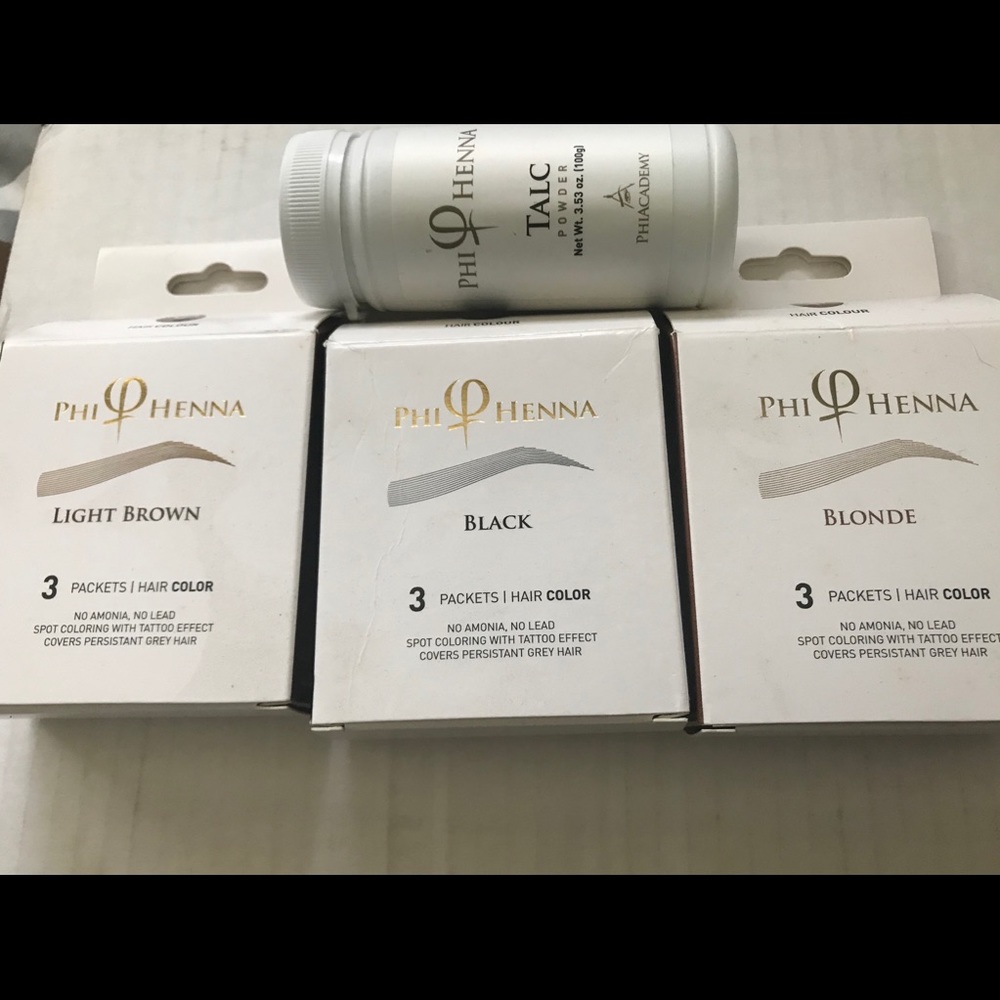 Phi Brows -Phi Henna Eyebrow Kits